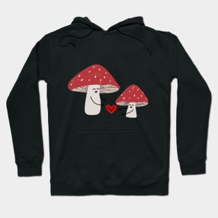 mushroom love Hoodie